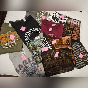 Mint Condition Harley-Davidson T-shirts, women & men size Med & Lg